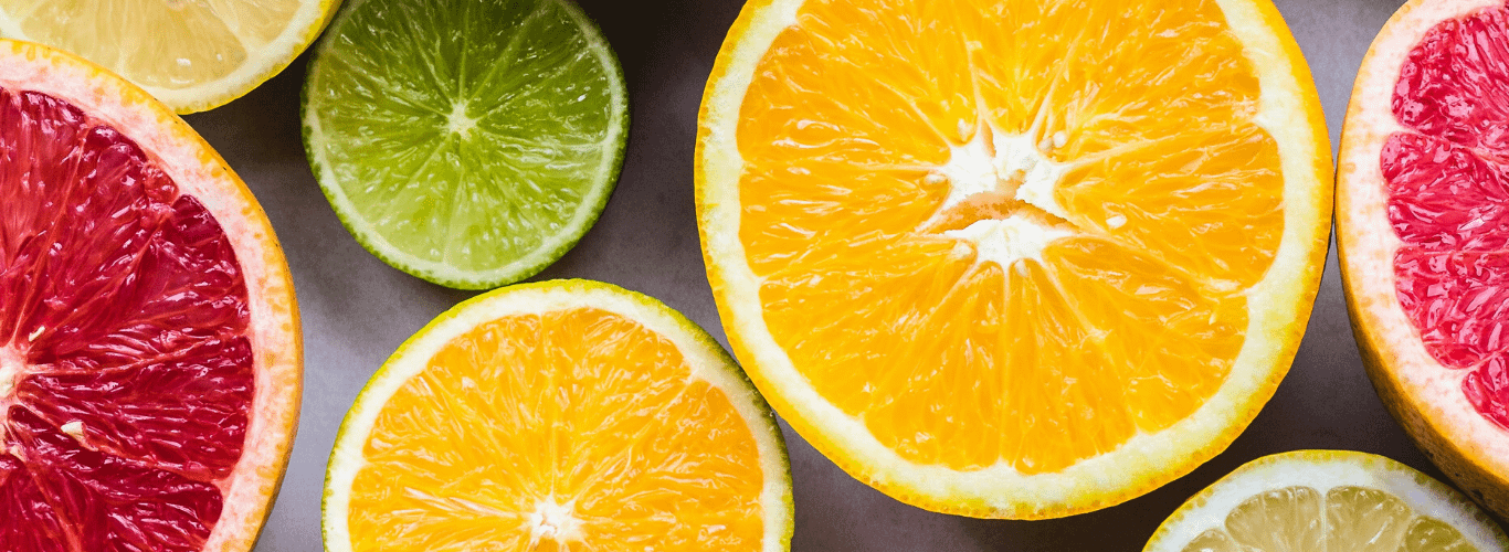 Ruedas de frutas cítricas. Vitamina C para subir las defensas Ruedas de frutas cítricas. Vitamina C para subir las defensas